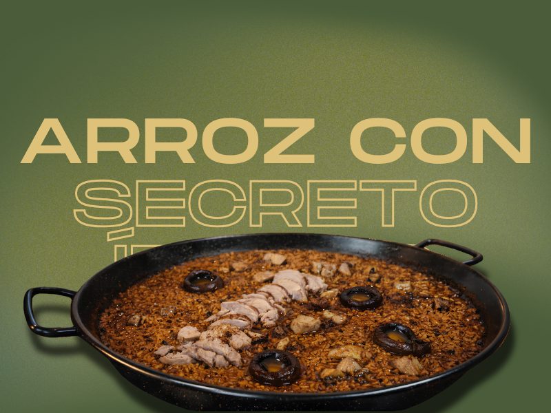 Arroz con Secreto Ibérico